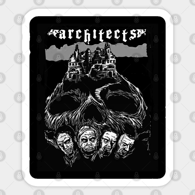 Architects-Cover Album Illustrations Sticker by tepe4su
